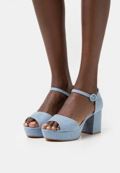Anna Field Sandalias Con Plataforma - Light Blue, Mujer