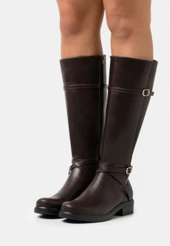 Anna Field Botas - Brown, Mujer