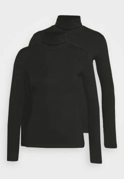 Anna Field 2 PACK - Camiseta De Manga Larga - Black, Mujer -ANNA FIELD Ventas fe9aeae4e21742a08fbd3cd72174b0d8