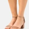 Anna Field Sandalias - Rose Gold, Mujer