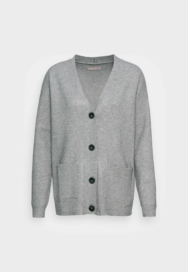 Anna Field Chaqueta De Punto - Mottled Grey, Mujer 6 Anna Field Chaqueta De Punto - Mottled Grey, Mujer - Imagen 4